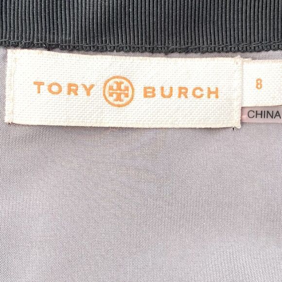 Tory Burch Etta Black Lace Damask Embroidered A-Line Mini Skirt Size 8. EUC! - Picture 6 of 7